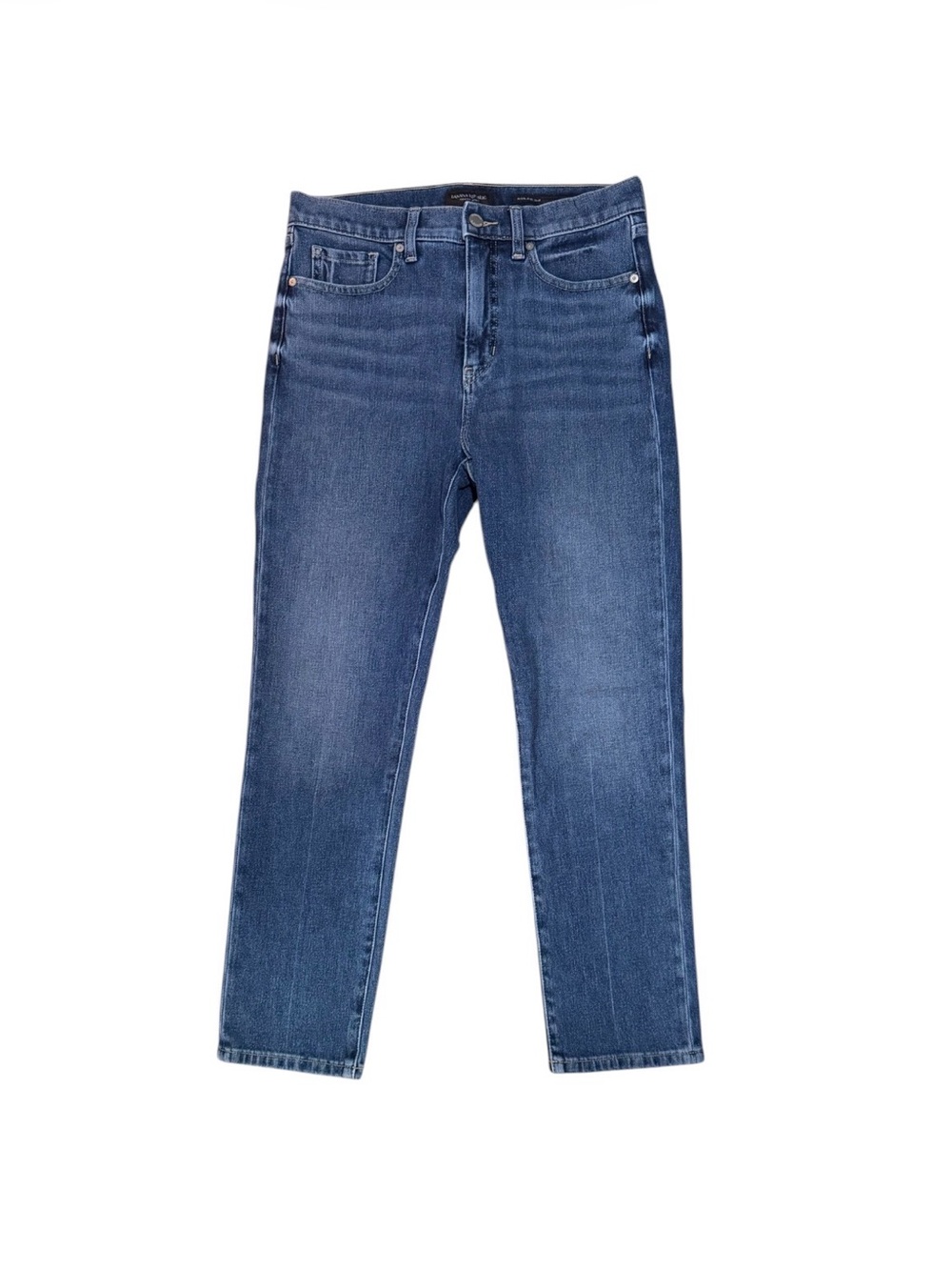 Banana Republic Premium Denim High Rise Slim Jeans Women’s Size 29 Medium Wash